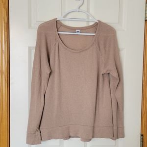 Tan Crewneck Sweater